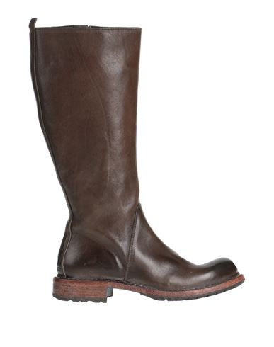 Moma Woman Knee Boots Dark Brown Size 7 Soft Leather