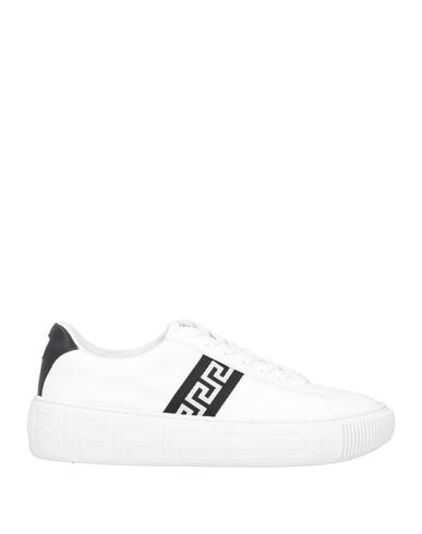 Versace Greca Low-top Sneakers In White