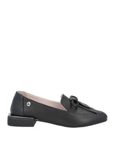Nila & Nila Woman Loafers Black Size 9 Soft Leather