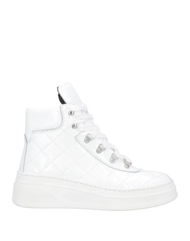 Nila & Nila Woman Sneakers White Size 7 Soft Leather