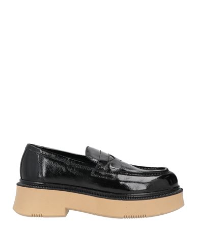Nila & Nila Woman Loafers Black Size 7 Soft Leather