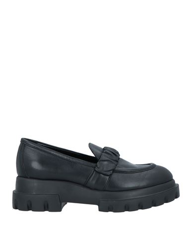 Agl Attilio Giusti Leombruni Agl Woman Loafers Black Size 10 Soft Leather