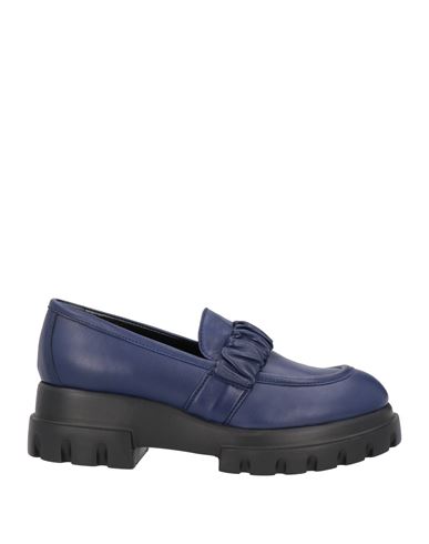 Agl Attilio Giusti Leombruni Agl Woman Loafers Purple Size 10.5 Soft Leather