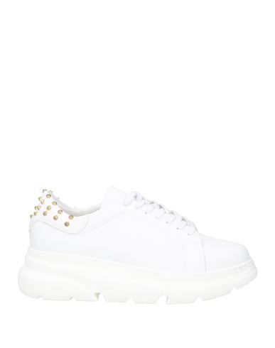 Tsd12 Woman Sneakers White Size 11 Textile Fibers