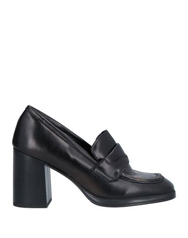 Oroscuro Woman Loafers Black Size 11 Calfskin