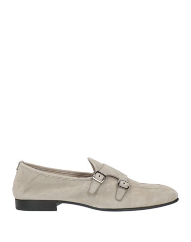 Fabi Man Loafers Grey Size 6 Leather