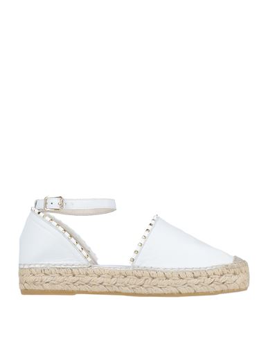 Vidorreta Woman Espadrilles White Size 6 Soft Leather