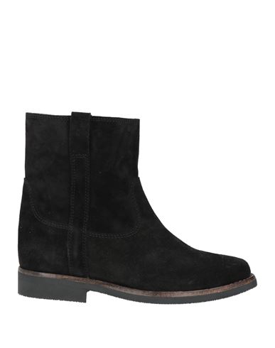 Shop Isabel Marant Woman Ankle Boots Black Size 7 Soft Leather