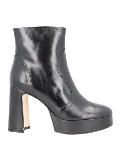 Bruno Premi Woman Ankle Boots Black Size 11 Bovine Leather