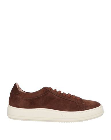 Brawn's Man Sneakers Tan Size 6 Soft Leather In Brown