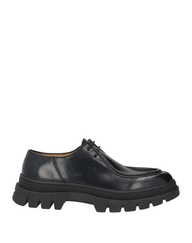 Henderson Baracco Man Lace-up Shoes Black Size 11 Calfskin