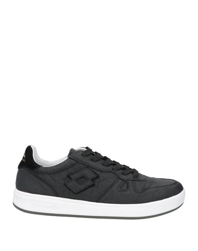 Lotto Leggenda Man Sneakers Black Size 9 Soft Leather In Black