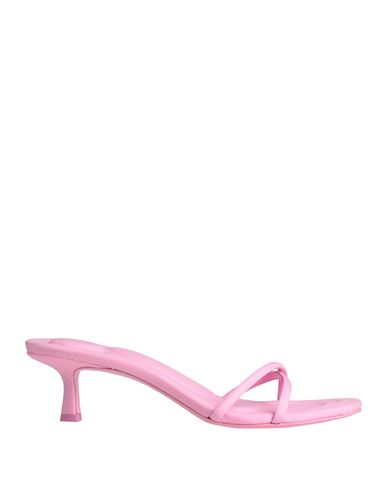 Alexander Wang Woman Sandals Pink Size 10 Textile Fibers