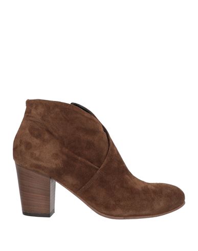Oroscuro Woman Ankle Boots Brown Size 10 Soft Leather