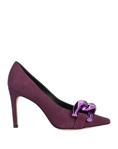 Vicenza ) Woman Pumps Purple Size 6 Soft Leather