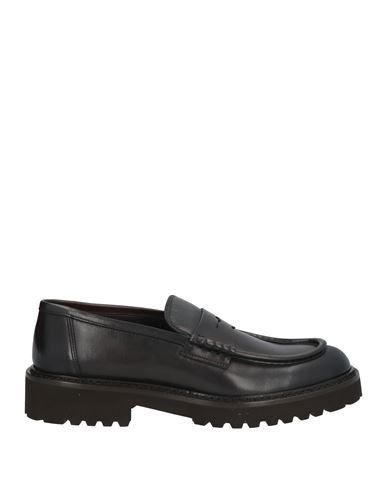 Doucal's Adler Graphite Grey Loafer In Brown