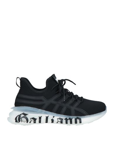 John Galliano Man Sneakers Black Size 13 Textile Fibers