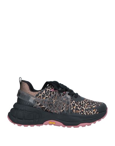Liu •jo Woman Sneakers Black Size 8 Textile Fibers