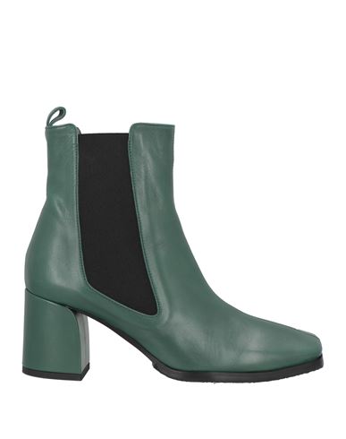 Ixos Woman Ankle Boots Green Size 11 Soft Leather