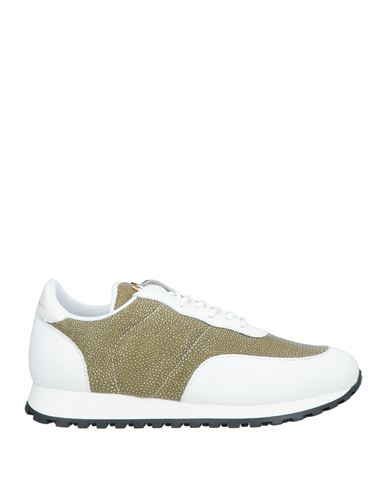 Giuseppe Zanotti Man Sneakers White Size 14 Soft Leather