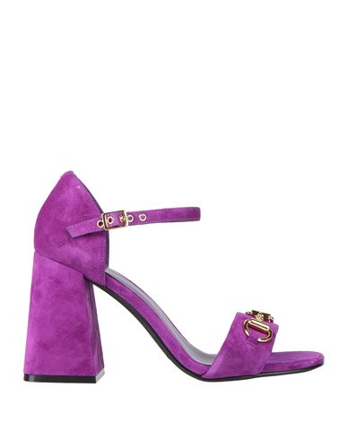 Jeffrey Campbell Woman Sandals Purple Size 10 Soft Leather