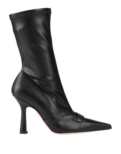 Liu •jo Woman Ankle Boots Black Size 7 Textile Fibers