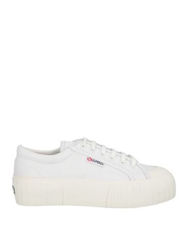 Superga Woman Sneakers White Size 9 Textile Fibers In White