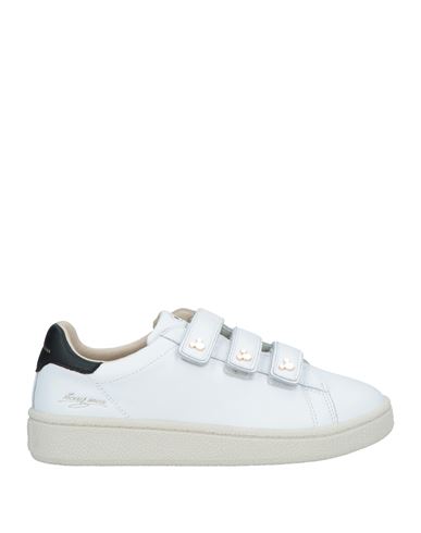 Moaconcept Woman Sneakers White Size 9.5 Soft Leather