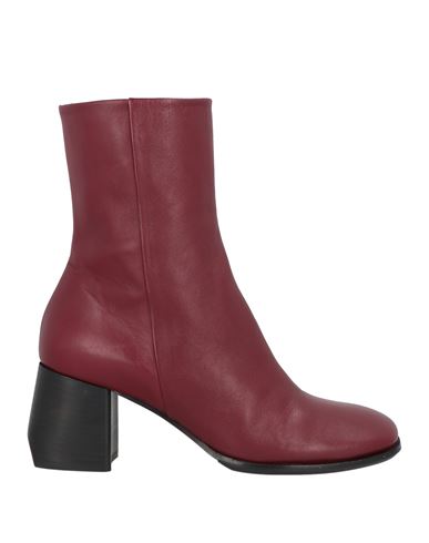 Ixos Woman Ankle Boots Brick Red Size 7 Soft Leather