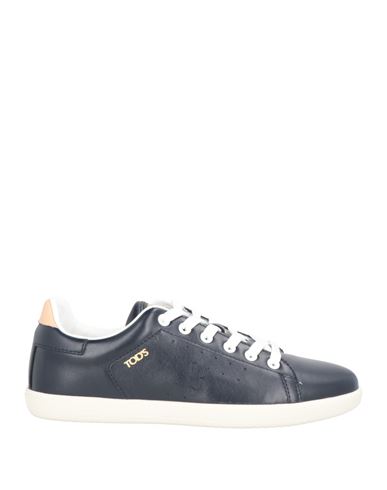 Tod's Woman Sneakers Midnight Blue Size 6 Soft Leather