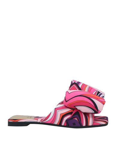 Jeffrey Campbell Woman Sandals Fuchsia Size 10 Textile Fibers In Pink