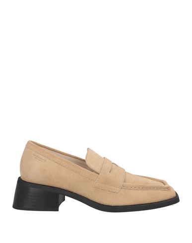 Shop Vagabond Shoemakers Woman Loafers Beige Size 8.5 Soft Leather