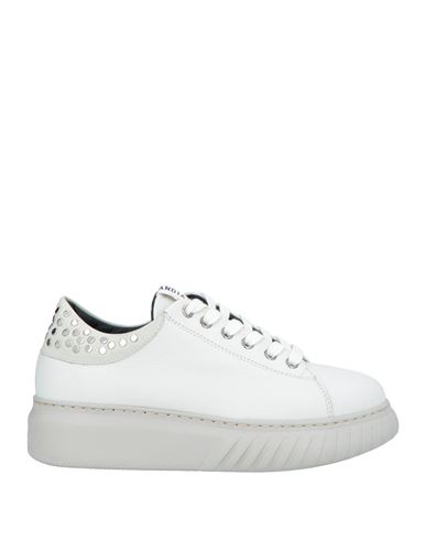 Andìa Fora Woman Sneakers Ivory Size 10 Soft Leather In White