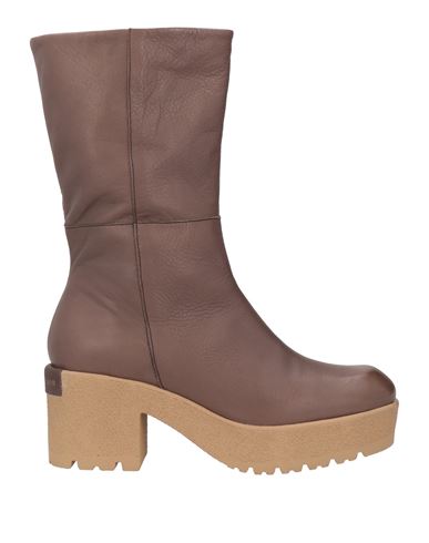 Patrizia Bonfanti Woman Ankle Boots Brown Size 11 Soft Leather