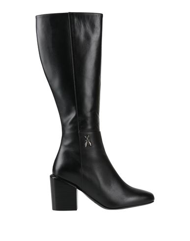 Patrizia Pepe Woman Boot Black Size 6 Soft Leather In Black