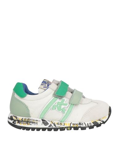 Premiata Babies'  Toddler Girl Sneakers Light Grey Size 9.5c Lambskin, Textile Fibers
