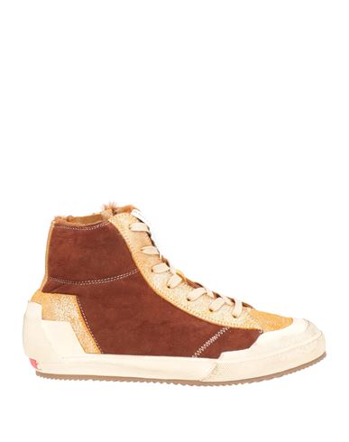 Andìa Fora Woman Sneakers Cocoa Size 10 Shearling In Brown