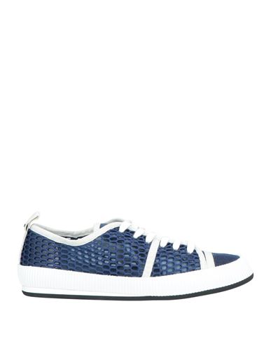 Premiata Woman Sneakers Blue Size 11 Textile Fibers