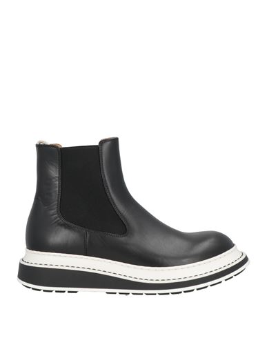 Loewe Woman Ankle Boots Black Size 10 Soft Leather, Textile Fibers