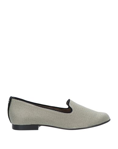 Dotz Woman Loafers Grey Size 11 Textile Fibers