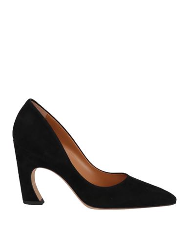 Chloé Woman Pumps Black Size 6.5 Soft Leather