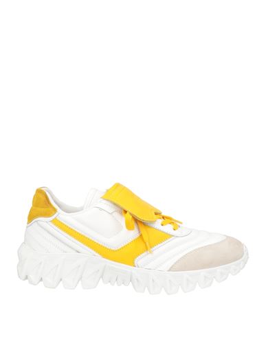 Pantofola D'oro Man Sneakers White Size 8 Calfskin