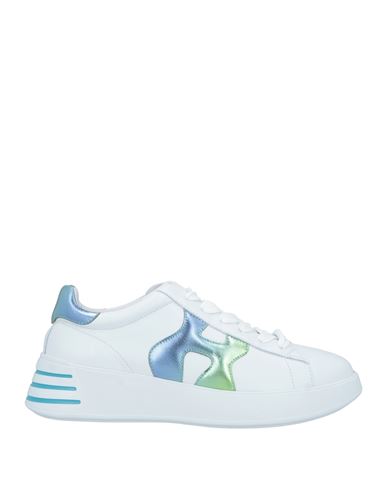 Hogan Woman Sneakers White Size 7.5 Soft Leather In White