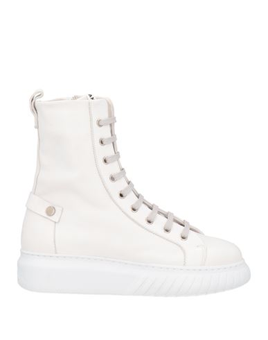 Andìa Fora Woman Ankle Boots Off White Size 10 Soft Leather