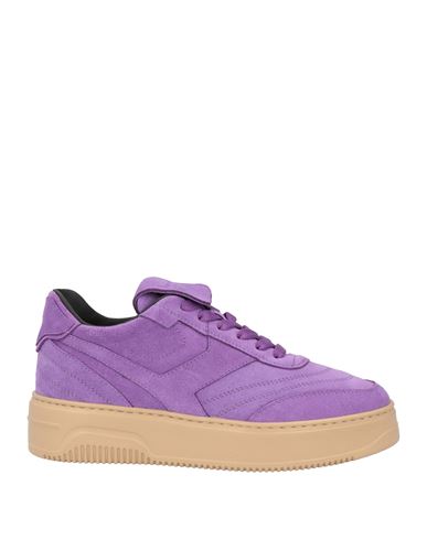 Pantofola D'oro Woman Sneakers Purple Size 11 Soft Leather