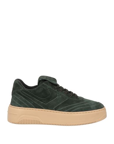 Pantofola D'oro Woman Sneakers Dark Green Size 7 Soft Leather