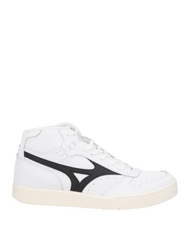 Shop Mizuno Man Sneakers White Size 9 Textile Fibers, Soft Leather