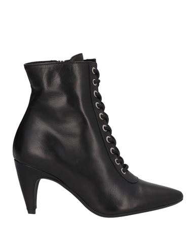 Vivien Woman Ankle Boots Black Size 8 Soft Leather