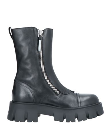 Premiata Woman Ankle Boots Black Size 11 Soft Leather