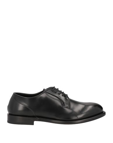 Fabi Man Lace-up Shoes Black Size 13 Soft Leather